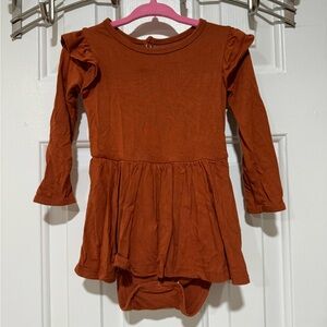 Kyte Baby Long Sleeve Twirl Bodysuit Dress